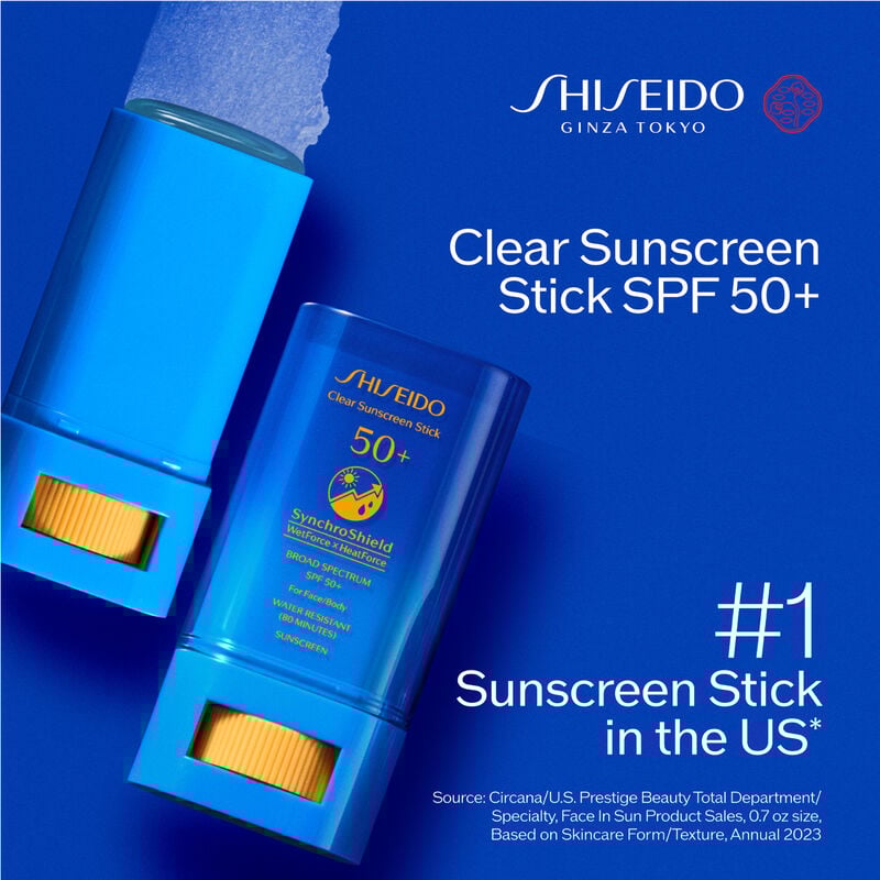 Clear Sunscreen Stick SPF 50+ from KoKo Shiseido Beauté
