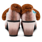 Chocolaticas® Mid Heels Siamese Cat Women's Mary Jane Pump from Hot Chocolate Design