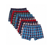 Mens 6 Pack Assorted Plaid Boxers Cotton Blend S-4XL from PremiumBrandGoods