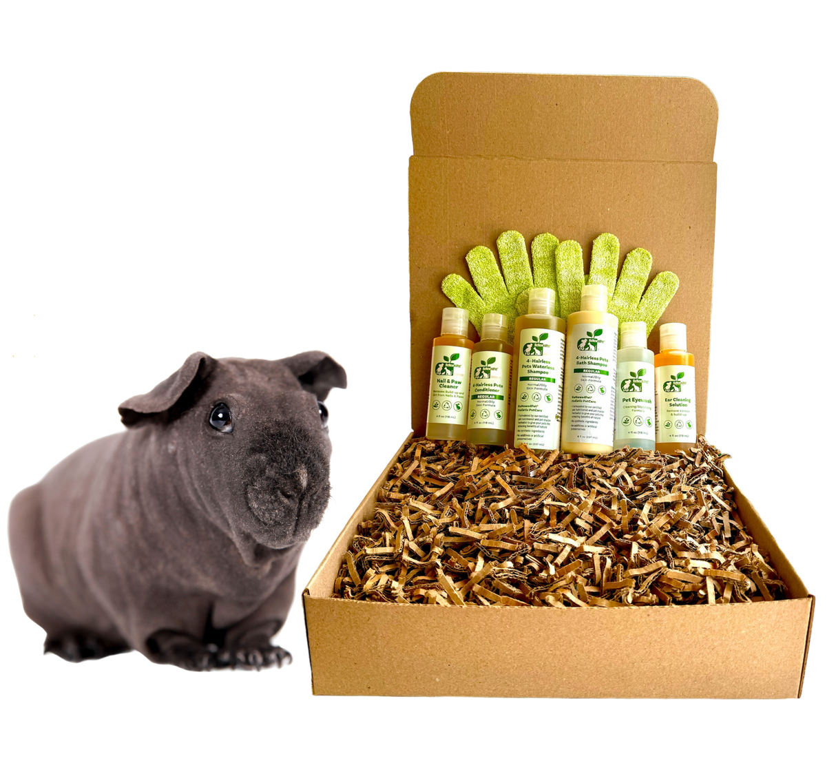 4-HAIRLESS PETS *SKINNYPIG SENSITIVE KIT from ReNewedPet