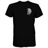Earn Respect. Not Attention. Skull Men's T-Shirt From Combat Iron Apparel