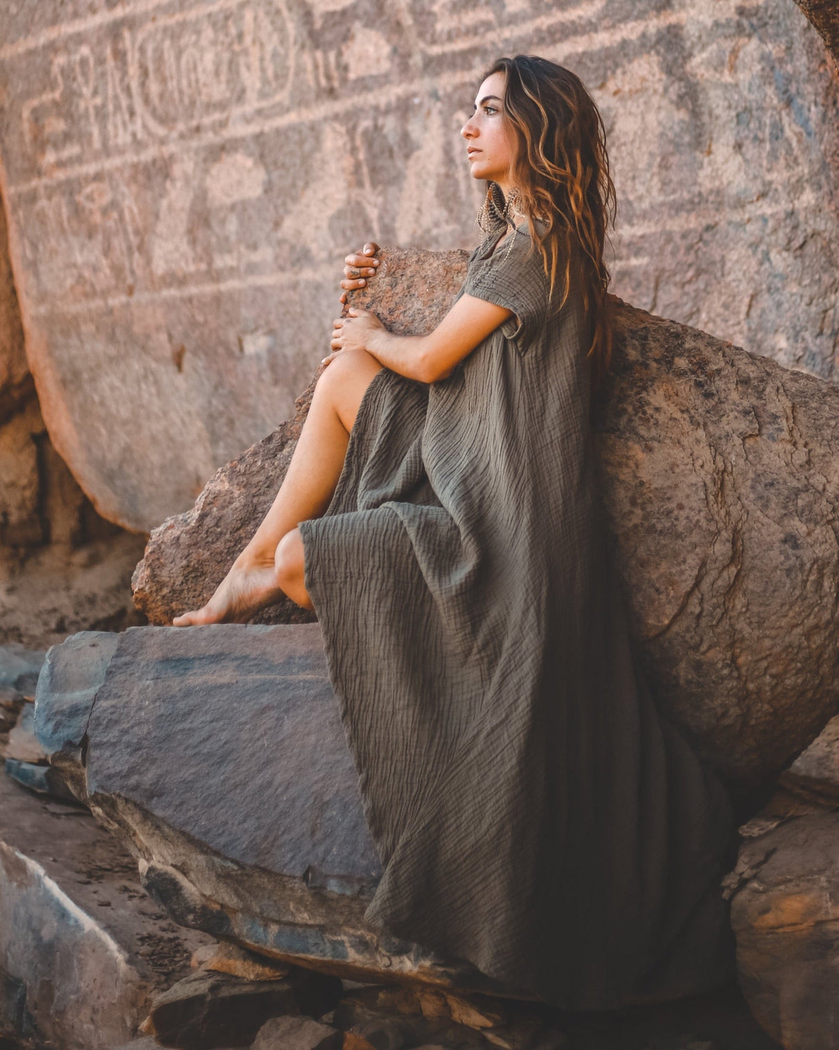 Tee Dress From Cotton Flower Clothing