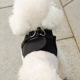 Mr. Peanut's PupTrek Harness and Leash Set,  Small Dog/Cat Soft Mesh Step In Harness Vest from Mr. Peanut's Pet Carriers
