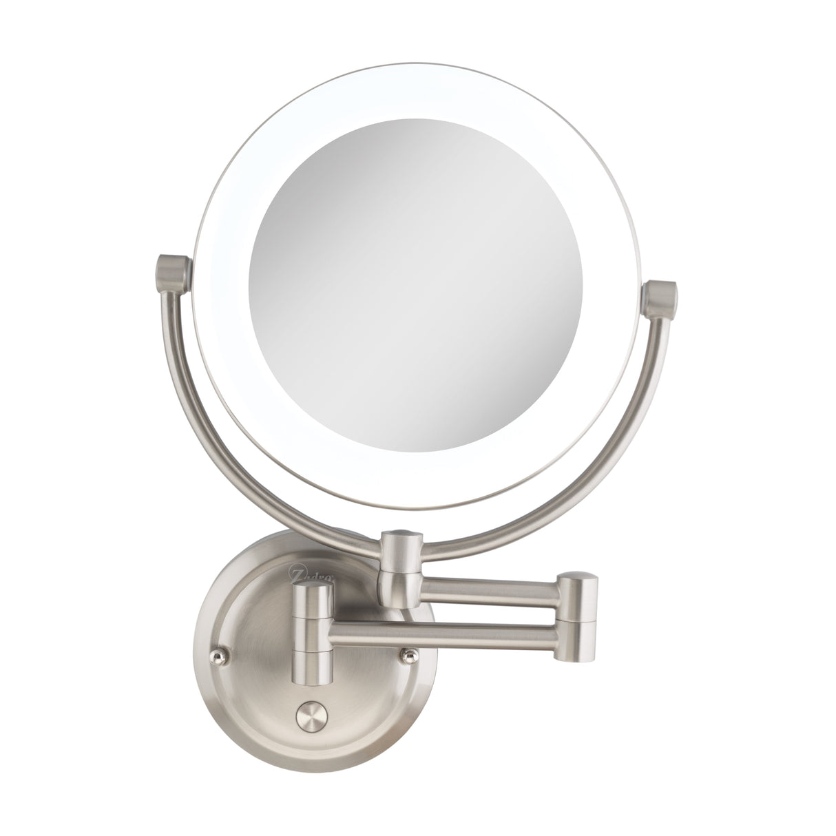 Lexington Lighted Wall Mounted Makeup Mirror with Magnification from Zadro