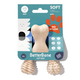 BetterBone SOFT Durability CHEW TOY: Natural Ingredients, Perfet for Teething Puppies, Senior Dogs & Gentle Chewers from BetterBone All Natural Eco-Friendly Dog Chews & Bones