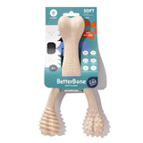 BetterBone SOFT Durability CHEW TOY: Natural Ingredients, Perfet for Teething Puppies, Senior Dogs & Gentle Chewers from BetterBone All Natural Eco-Friendly Dog Chews & Bones