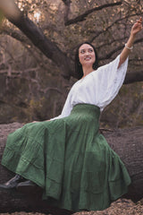 Sophia Skirt From Cotton Flower Clothing