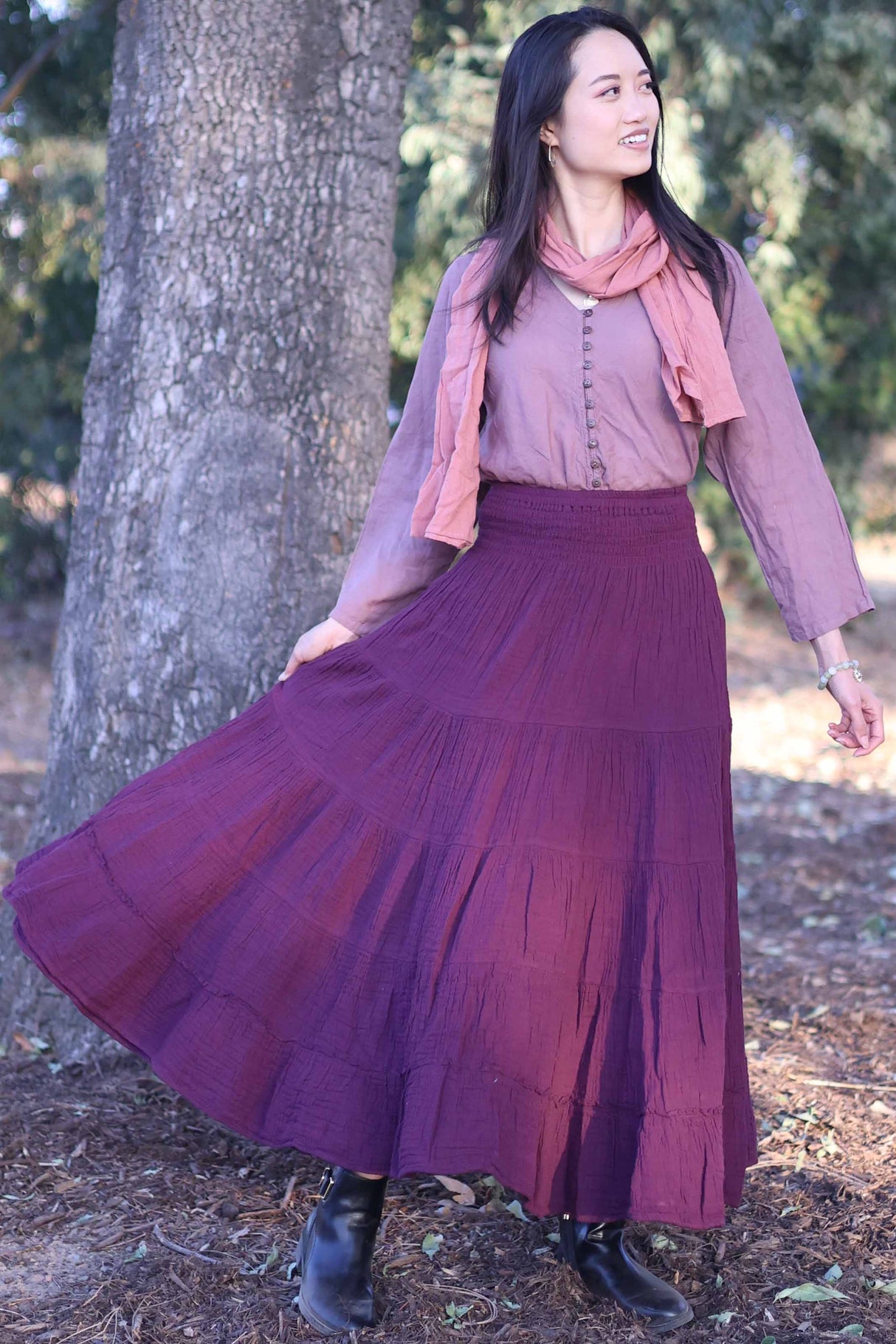 Sophia Skirt From Cotton Flower Clothing