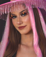 Sorbet Sparkle - Faux Mink Glam Glitter & Rhinestone Glitter Lashes from Lunautics