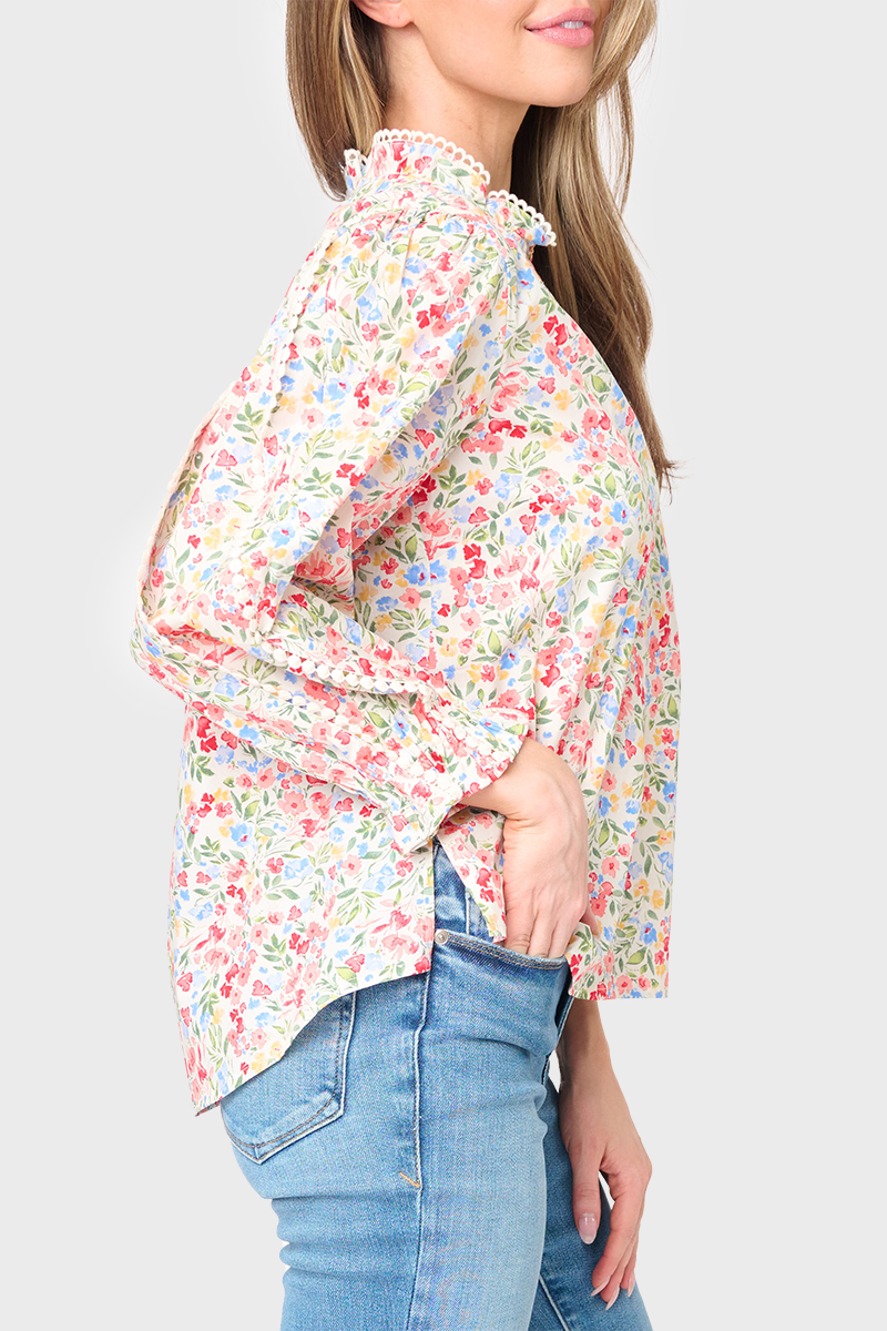Aria Poplin Blouse from Gibsonlook