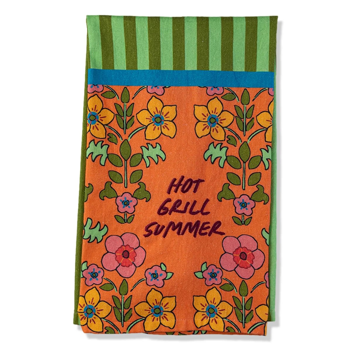 Grill Summer Dish Towel from Furbish Studio