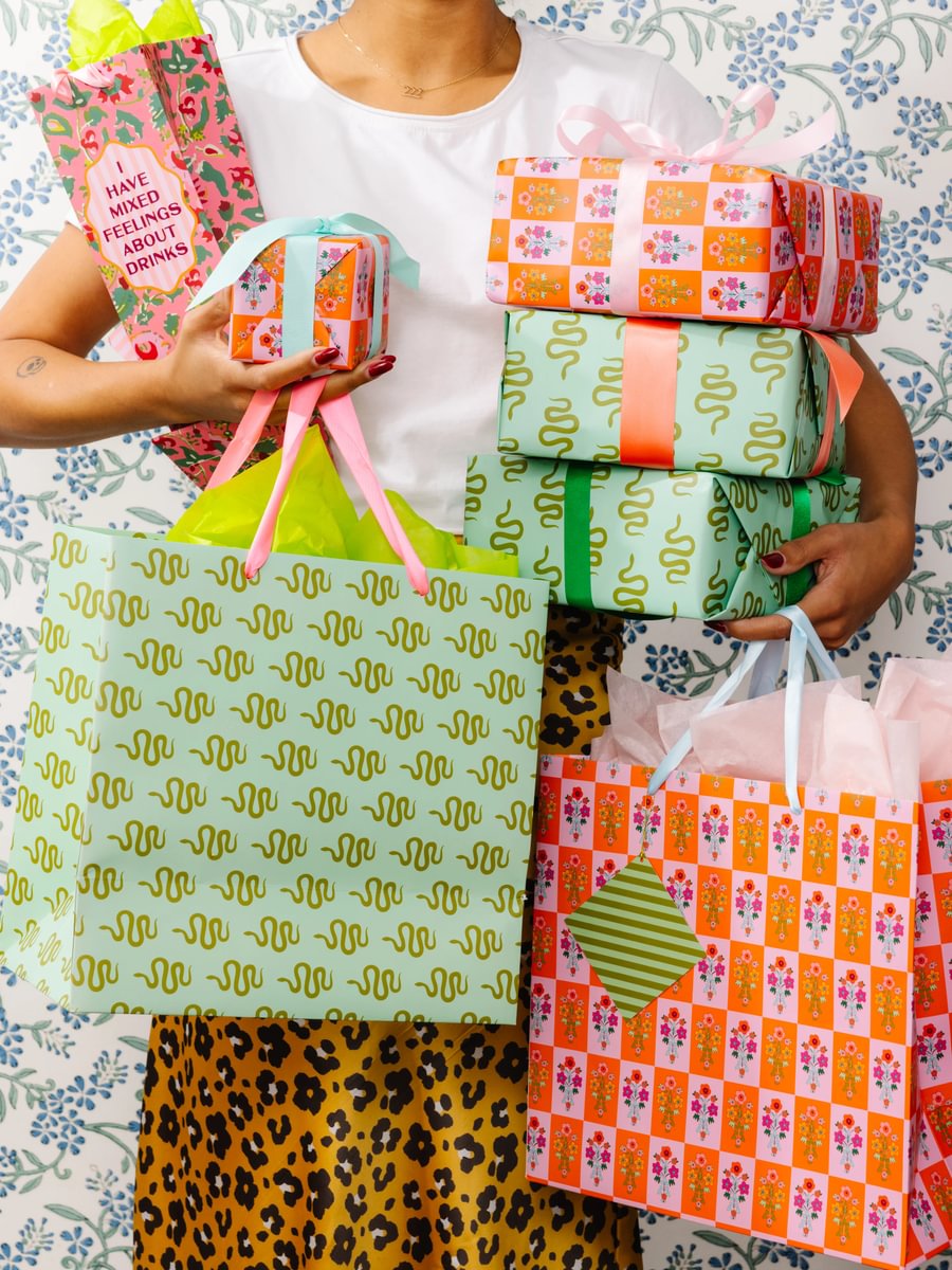 Large Gift Bag - Snake from Furbish Studio