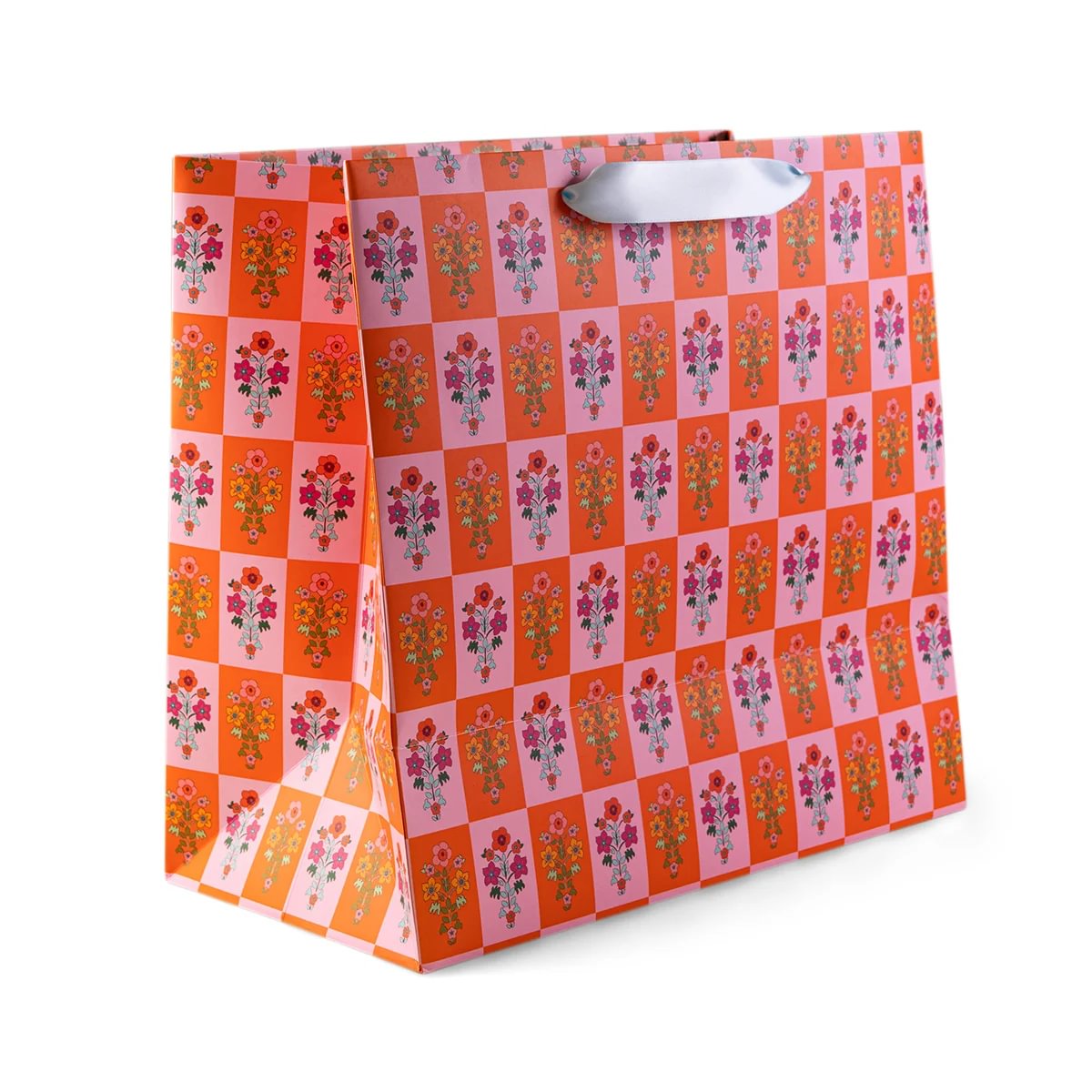 Large Gift Bag - Pink Ditsy from Furbish Studio