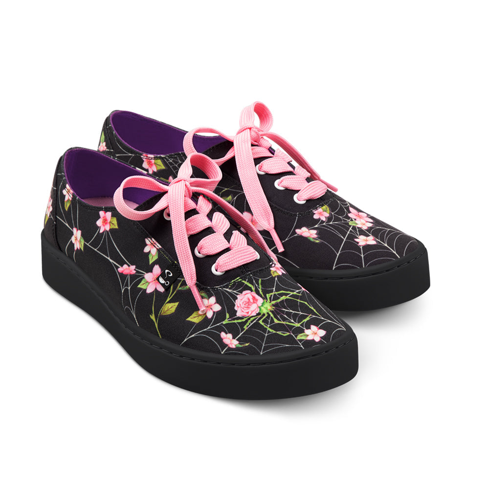 Spider Blossom Casual Sneaker from Hot Chocolate Design