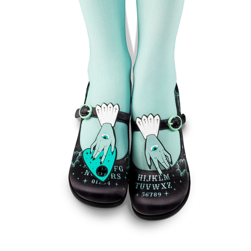 Chocolaticas® Mid Heels Spirit Board Women's Mary Jane Pump from Hot Chocolate Design