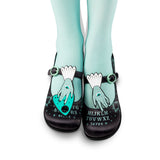Chocolaticas® Mid Heels Spirit Board Women's Mary Jane Pump from Hot Chocolate Design