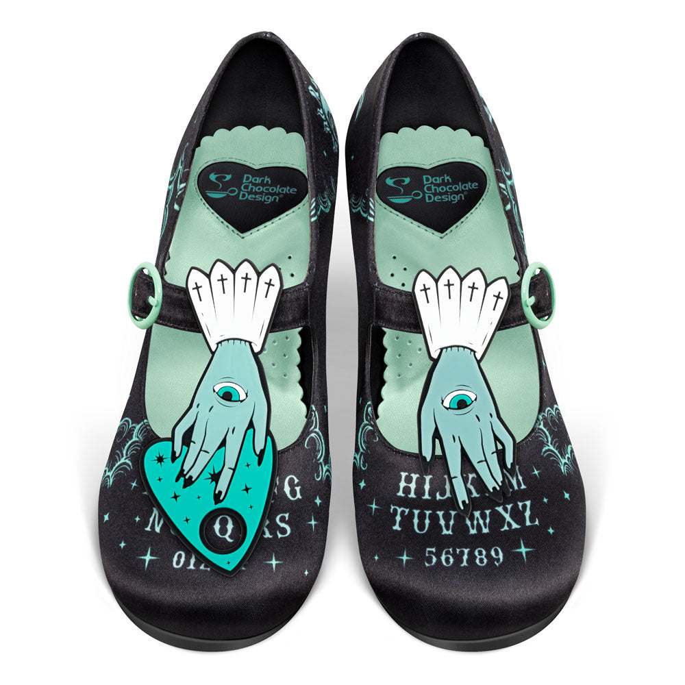 Chocolaticas® Mid Heels Spirit Board Women's Mary Jane Pump from Hot Chocolate Design