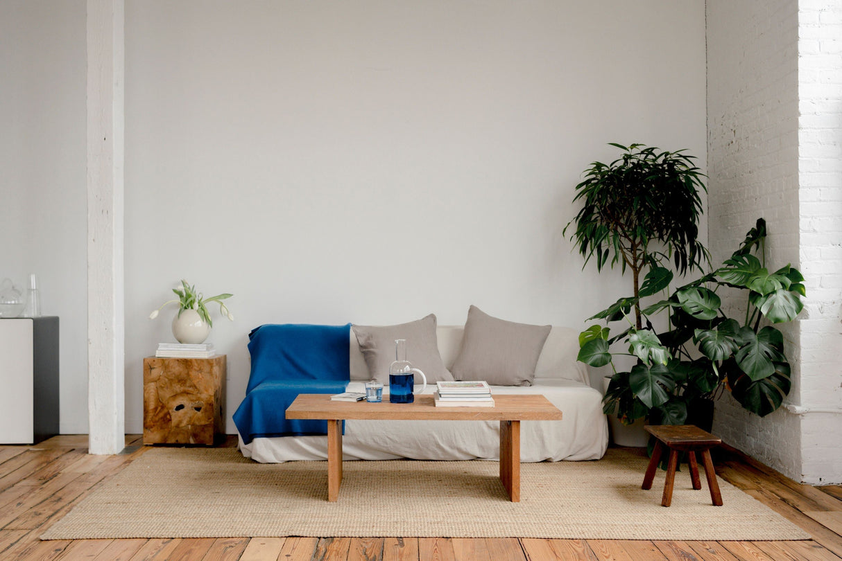 Washed Linen Cushion Cover - Smoke from French Presse Linens