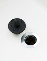 StopShroom (Black) Tub & Sink Universal Stopper Plug for Tub & Bathroom Drains from TubShroom.com