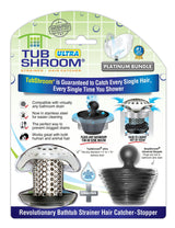Ultimate Bundle: TubShroom® Ultra & Kitchen SinkShroom® & StopShroom® Plug from TubShroom.com