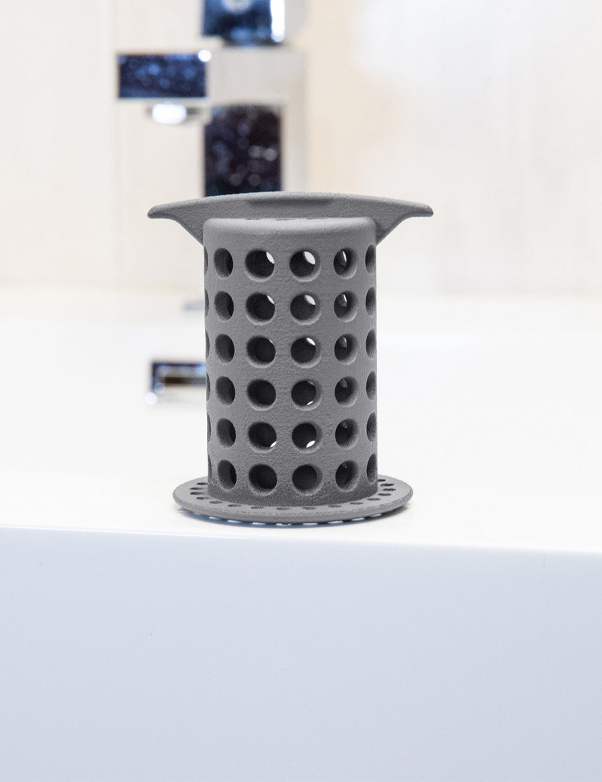 ShowerShroom (Gray) The 2" Hair Catcher That Prevents Clogged Shower Drains from TubShroom.com