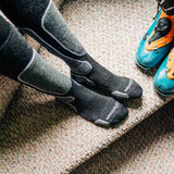Light Cushion - Over The Calf Wool Snowboard Socks Mountain Heritage Elite from Minus33 Merino Wool Clothing