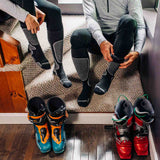 Light Cushion - Over The Calf Wool Snowboard Socks Mountain Heritage Elite from Minus33 Merino Wool Clothing