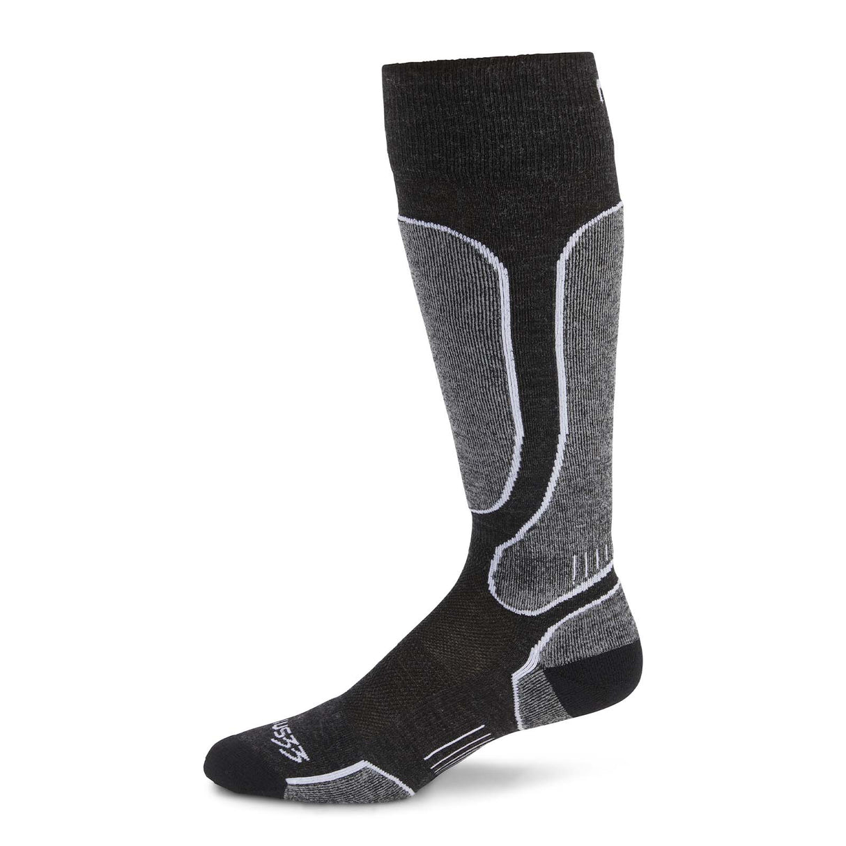 Light Cushion - Over The Calf Wool Snowboard Socks Mountain Heritage Elite from Minus33 Merino Wool Clothing