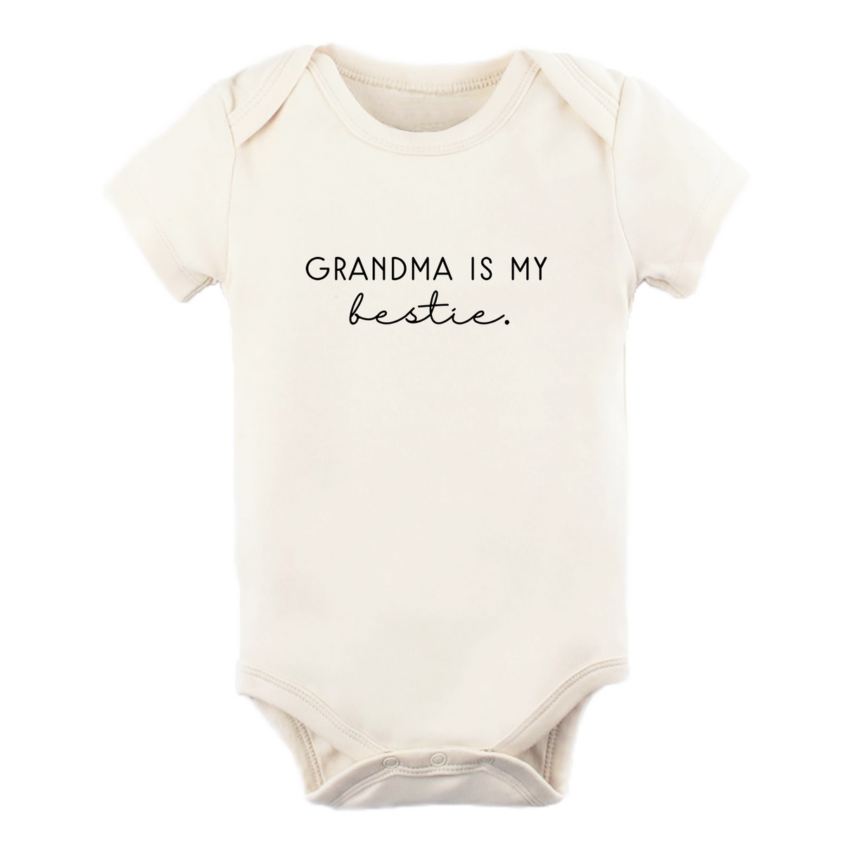 Grandma is my Bestie - Organic Cotton Bodysuit From Tenth & Pine