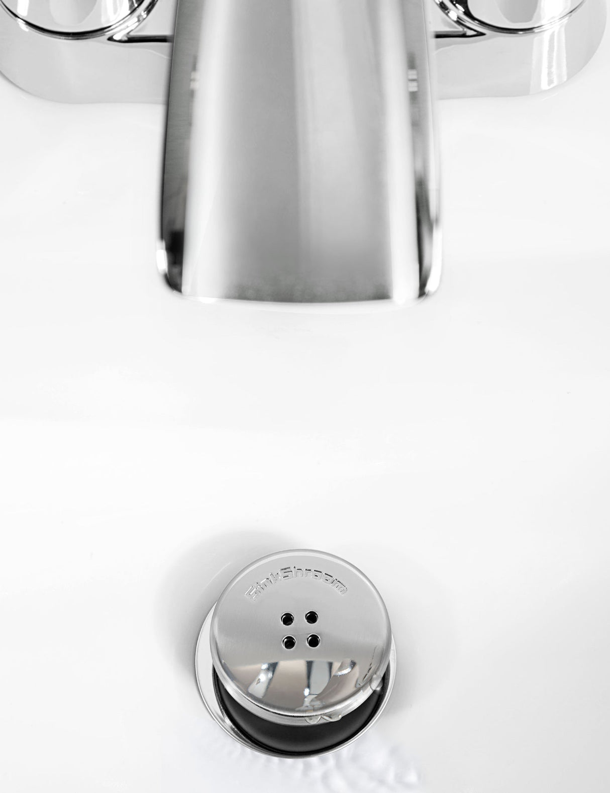 SinkShroom (Chrome Edition) The Hair Catcher That Prevents Clogged Bathroom Sink Drains from TubShroom.com