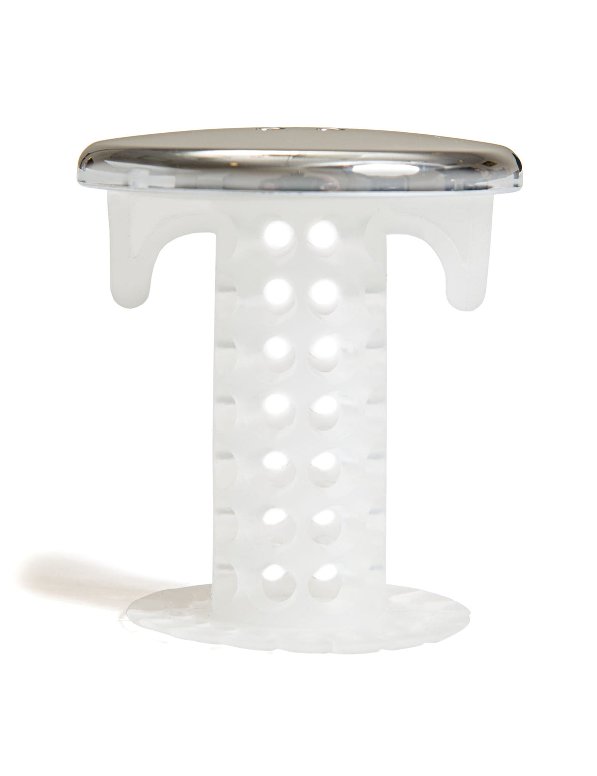SinkShroom (Chrome Edition) The Hair Catcher That Prevents Clogged Bathroom Sink Drains from TubShroom.com