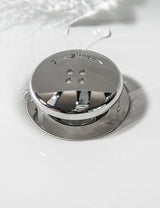 SinkShroom (Chrome Edition) The Hair Catcher That Prevents Clogged Bathroom Sink Drains from TubShroom.com