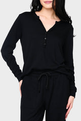 Serene Mornings Henley Top  From Gibsonlook