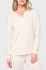 Serene Mornings Henley Top From Gibsonlook