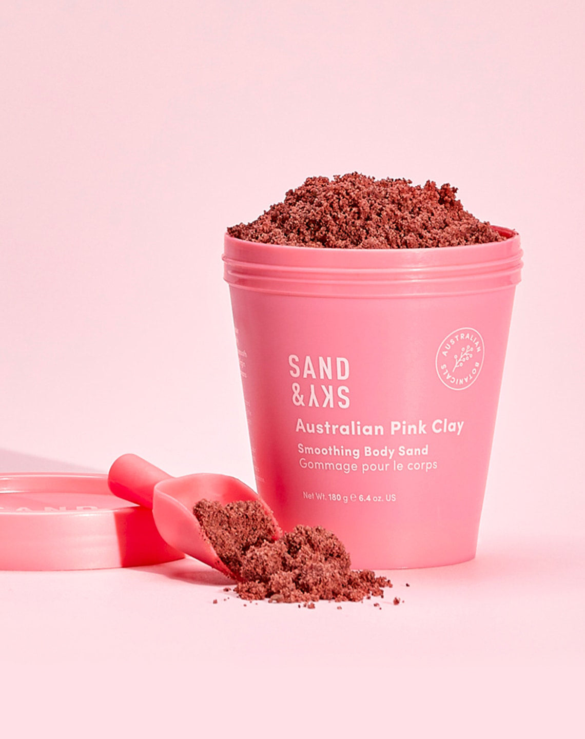 Australian Pink Clay Smoothing Body Sand From Sand and Sky