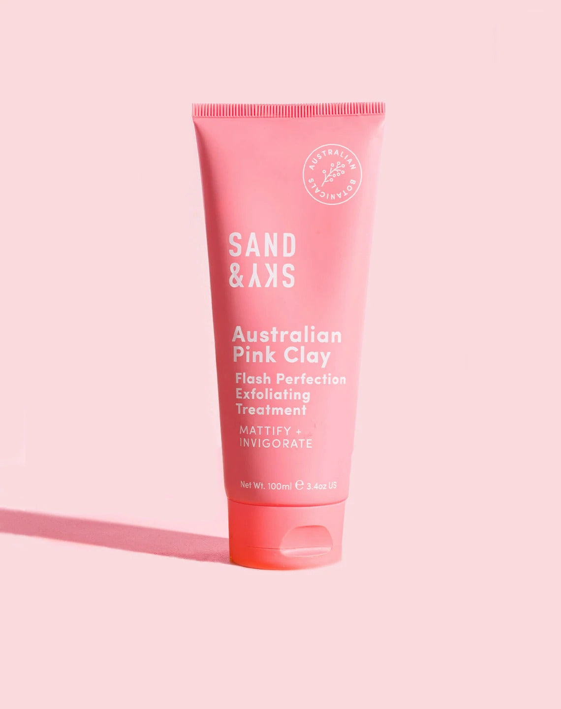 Australian Pink Clay Flash Perfection Exfoliator From Sand and Sky