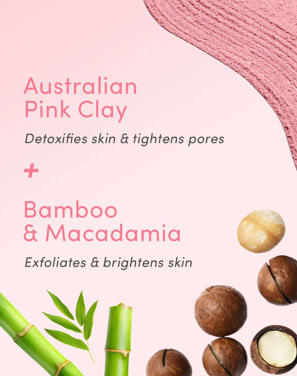 Australian Pink Clay Flash Perfection Exfoliator From Sand and Sky