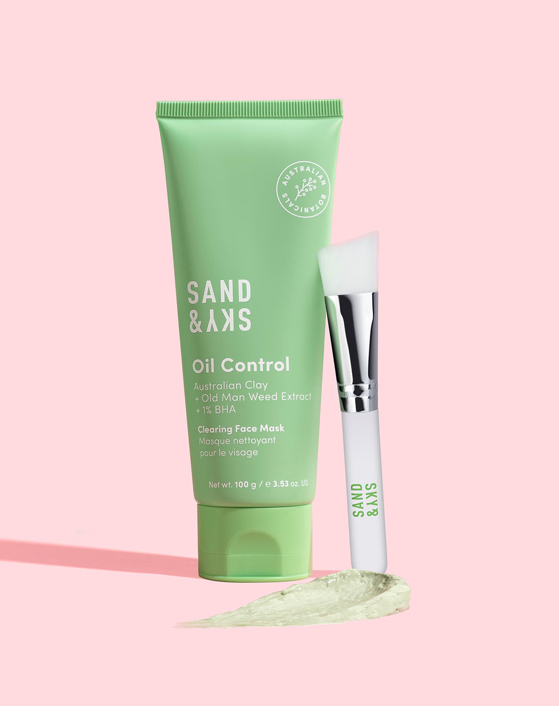 Oil Control Clearing Face Mask From Sand and Sky