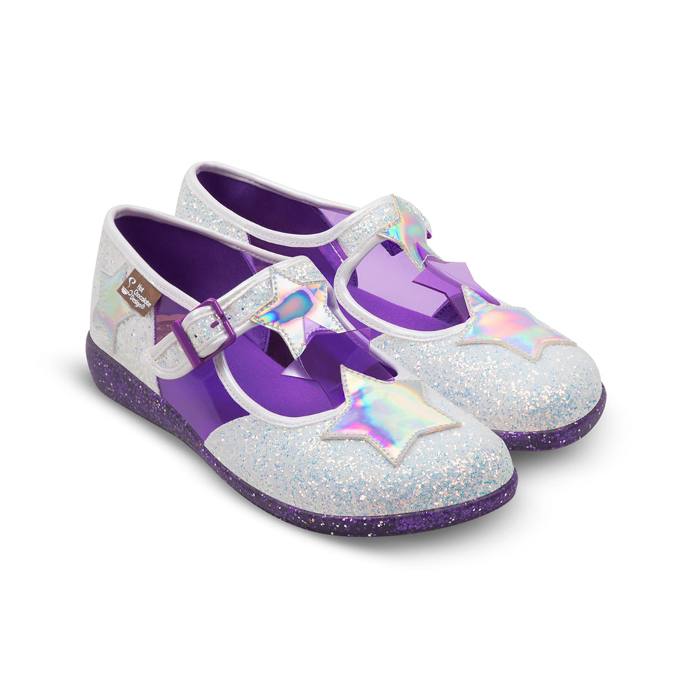 Chocolaticas® Starlight Women's Mary Jane Flat from Hot Chocolate Design