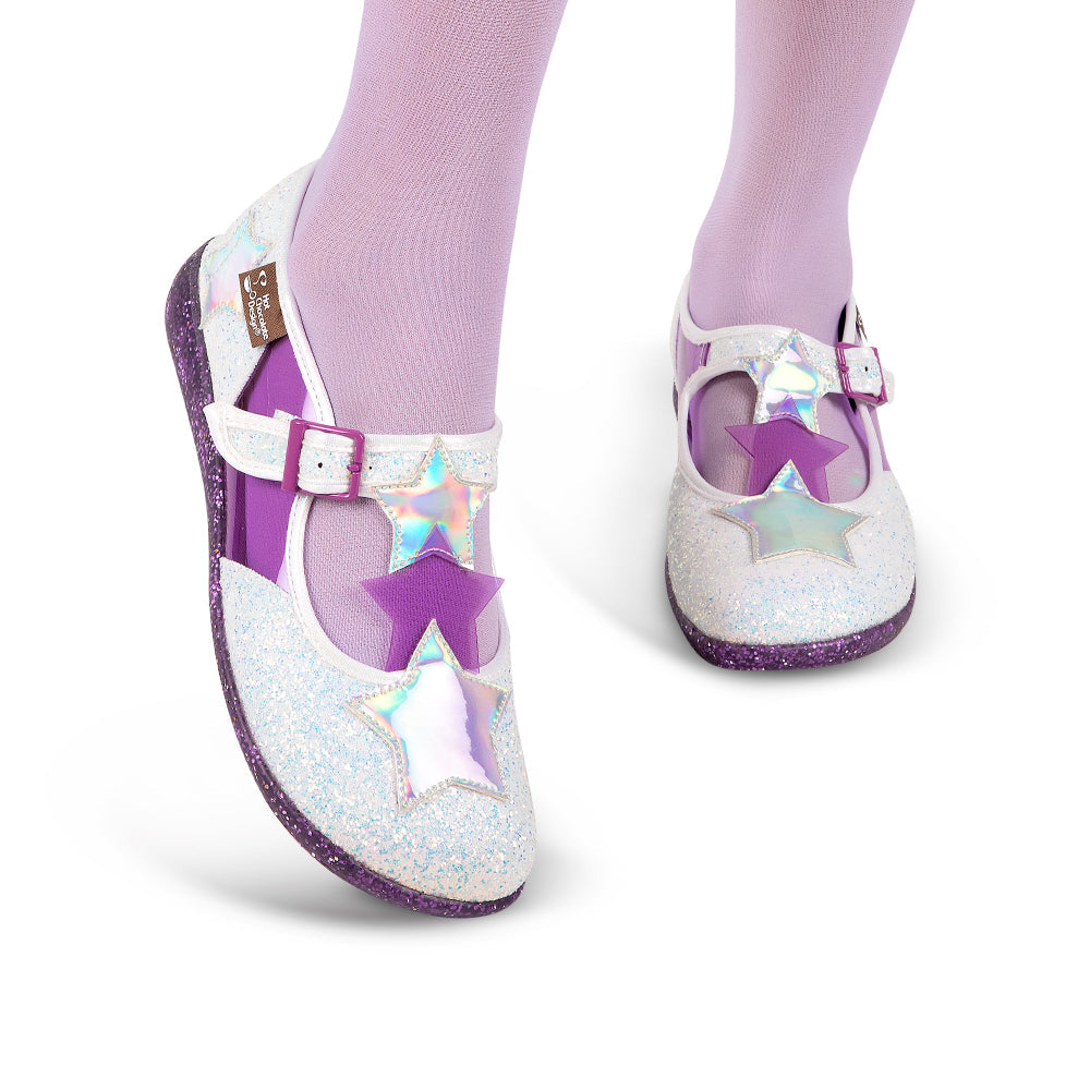 Chocolaticas® Starlight Women's Mary Jane Flat from Hot Chocolate Design