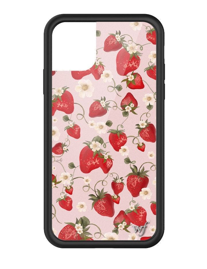 Strawberry Fields iPhone Case from Wildflower Cases