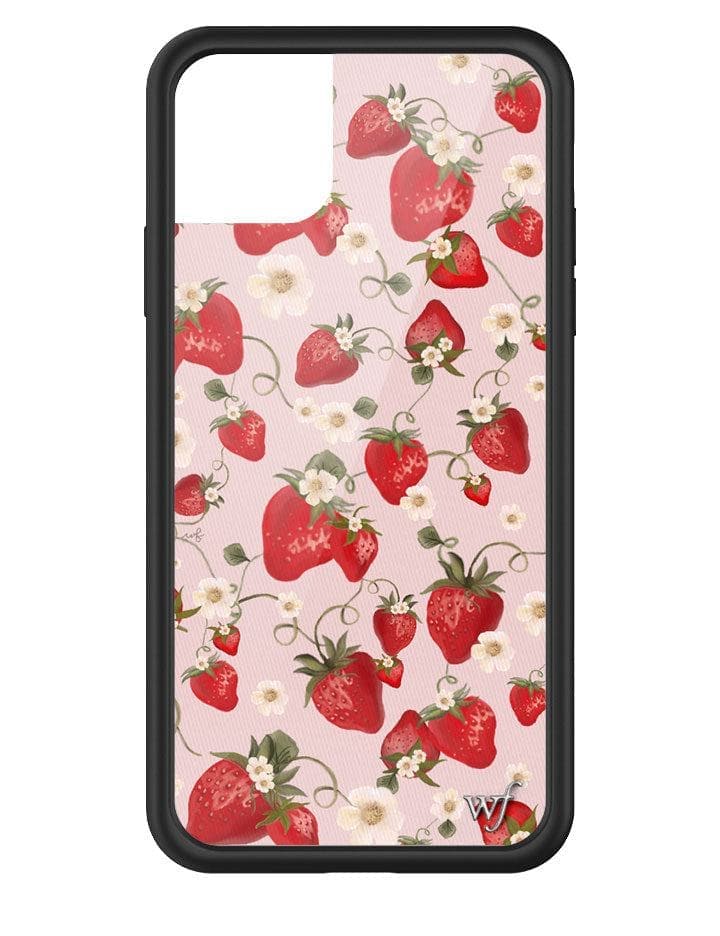 Strawberry Fields iPhone Case from Wildflower Cases