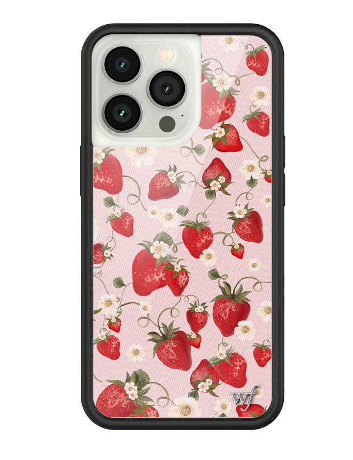 Strawberry Fields iPhone Case from Wildflower Cases