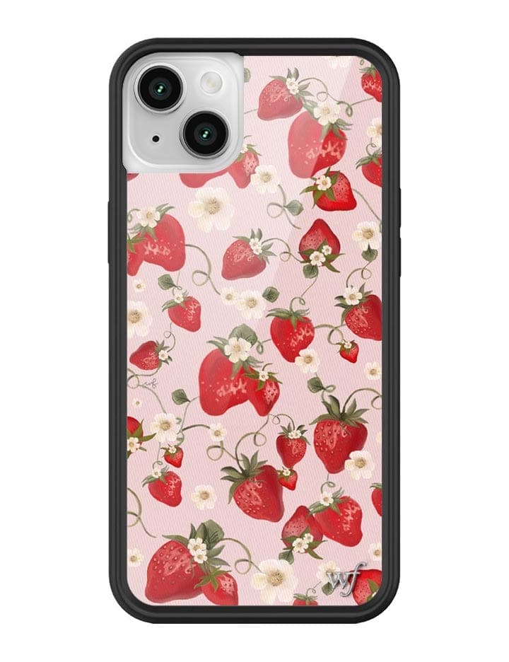 Strawberry Fields iPhone Case from Wildflower Cases