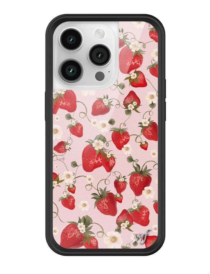 Strawberry Fields iPhone Case from Wildflower Cases