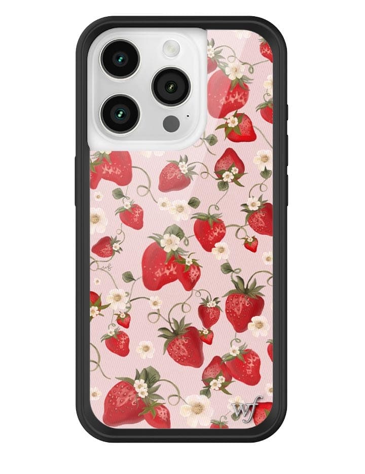Strawberry Fields iPhone Case from Wildflower Cases