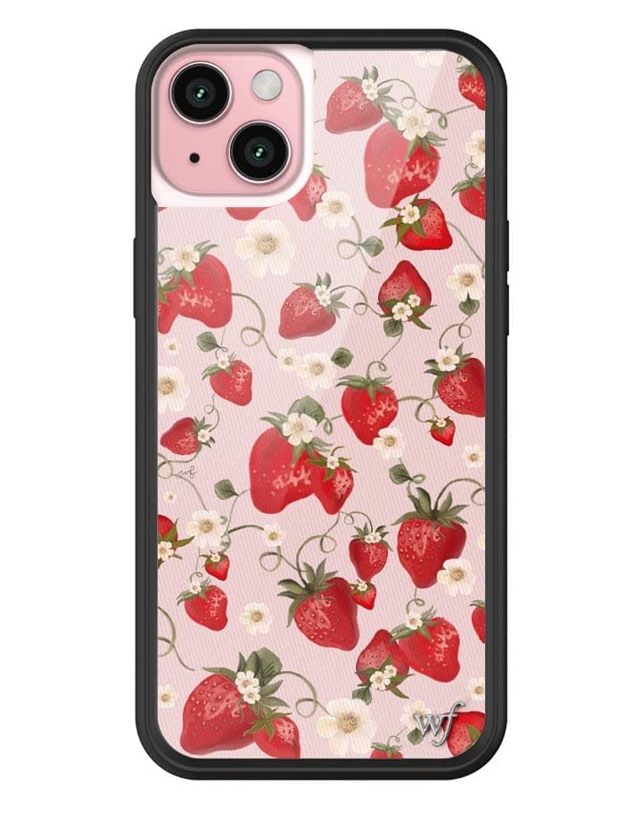 Strawberry Fields iPhone Case from Wildflower Cases