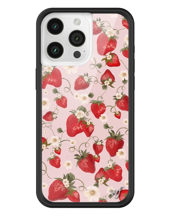 Strawberry Fields iPhone Case from Wildflower Cases