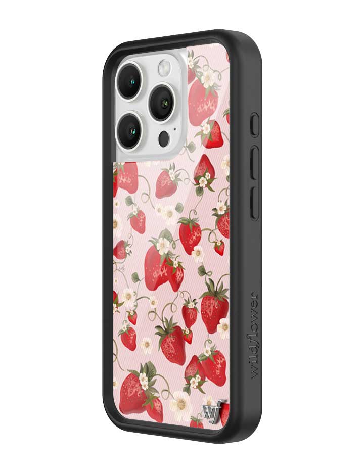 Strawberry Fields iPhone Case from Wildflower Cases