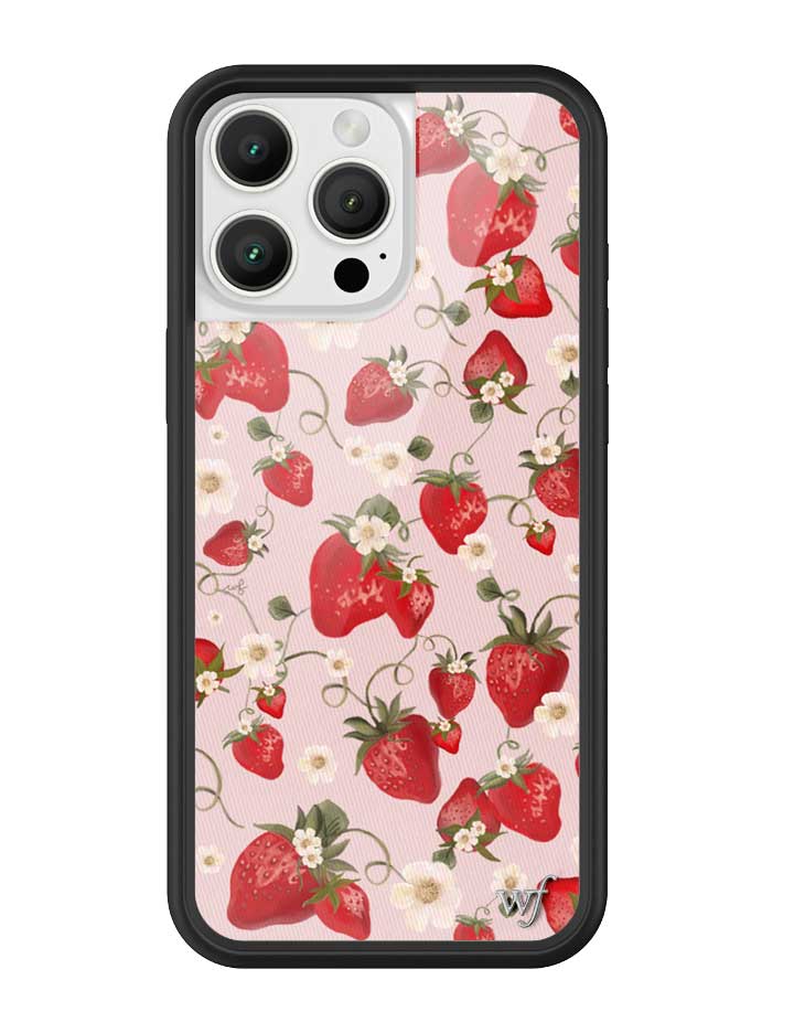 Strawberry Fields iPhone Case from Wildflower Cases